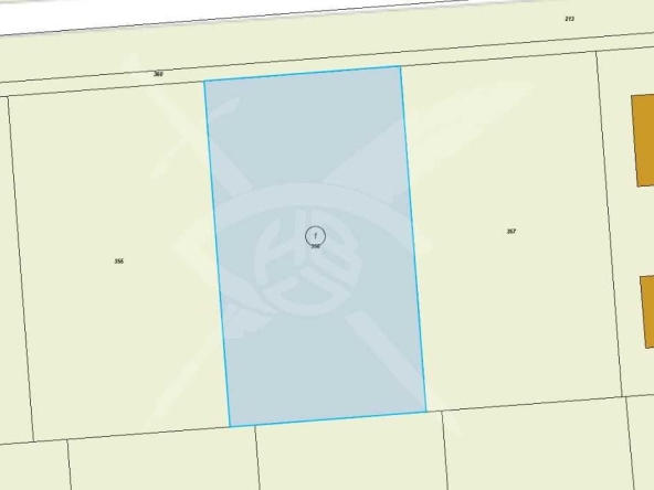 Парцел в Пловдив, Беломорски - 771 кв.м за 59 €/кв.м - Снимка #1