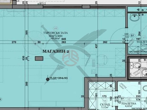 Магазин в София, Студентски град - 70 кв.м за 2409 €/кв.м - Снимка #1