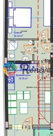 Мезонет в Варна, Левски - 1325 кв.м за 54 €/кв.м - Снимка #1