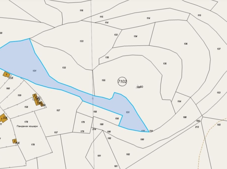 Парцел в с. Железница, Област София-град - 3387 кв.м за 34 €/кв.м - Снимка #1