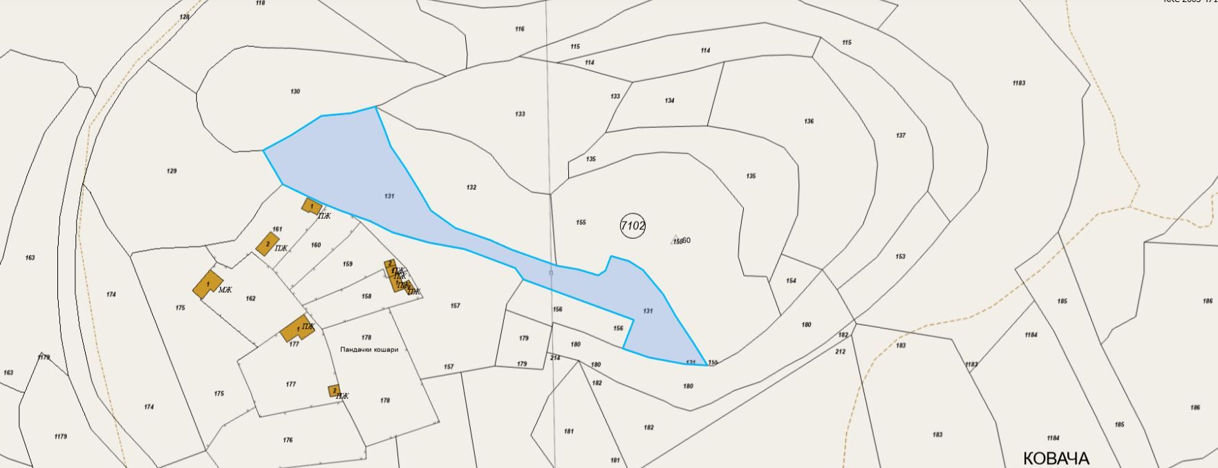 Парцел в с. Железница, Област София-град - 3387 кв.м за 34 €/кв.м - Снимка #1