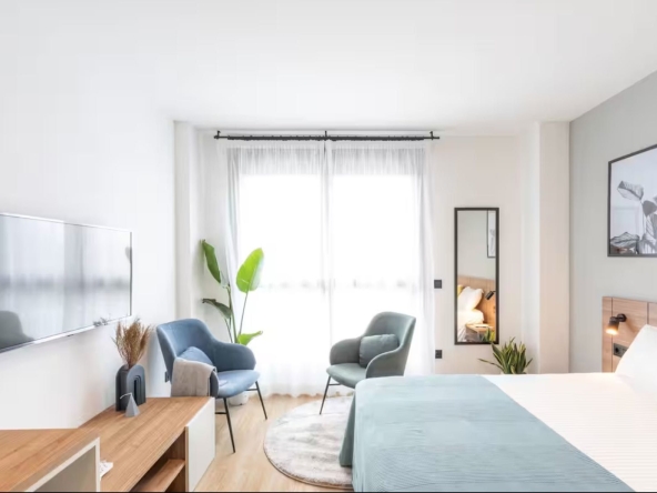 Дава се под наем Едностаен апартамент в София, Студентски град - 45 кв.м за 343.74 € - Снимка #1