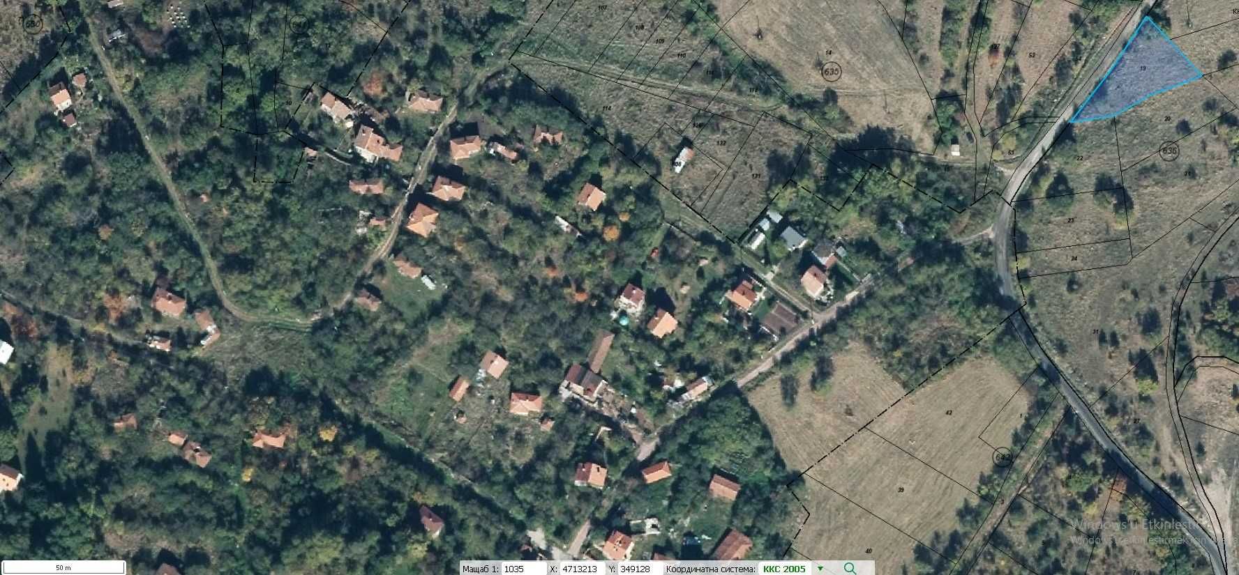 Парцел в с. Вакарел, Област София-област - 940 кв.м за 22 €/кв.м - Снимка #1