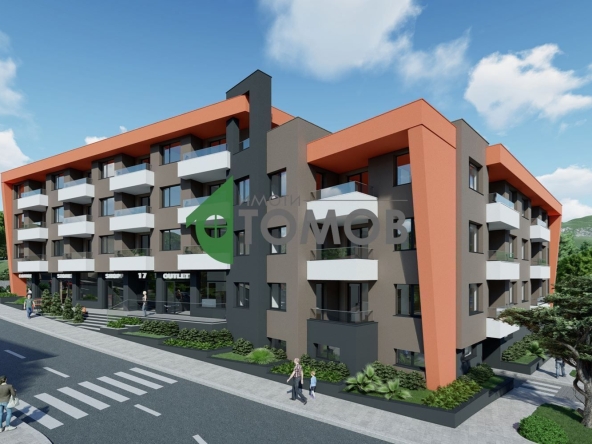 Двустаен апартамент в Шумен, Тракия - 64 кв.м за 1454 €/кв.м - Снимка #1