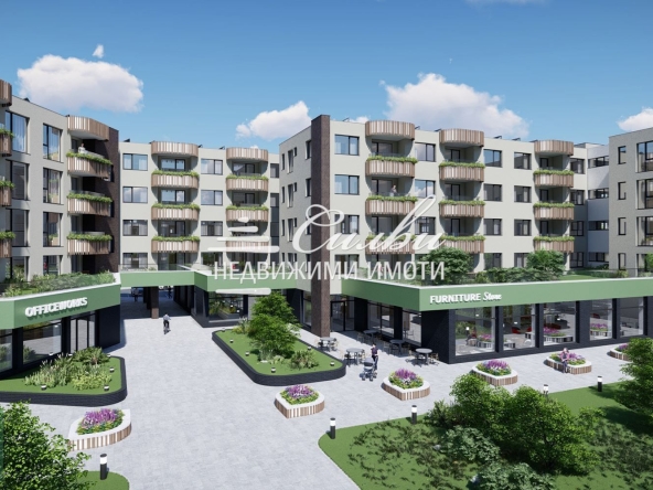 Двустаен апартамент в Шумен, Тракия - 67 кв.м за 1342 €/кв.м - Снимка #1