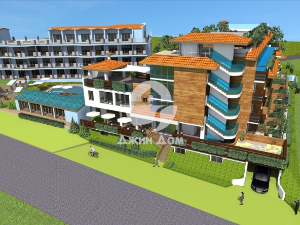 Едностаен апартамент в с. Кошарица, Област Бургас - 55 кв.м за 946 €/кв.м - Снимка #1