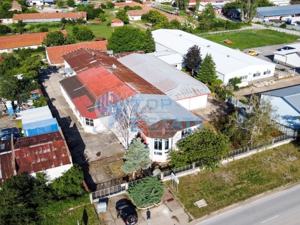 Промишлена сграда в Лясковец - 2602 кв.м за 477 €/кв.м - Снимка #1