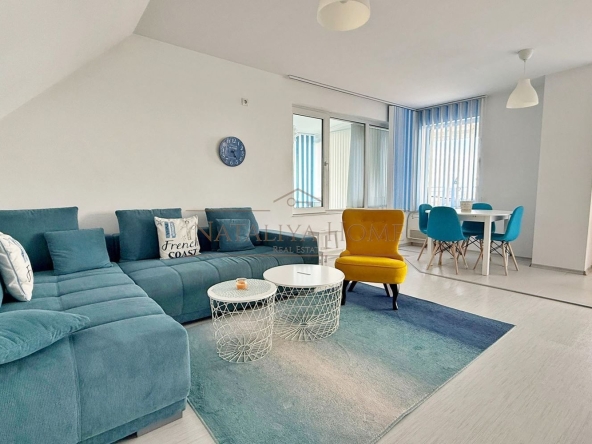 Дава се под наем Тристаен апартамент в Бургас, Сарафово - 90 кв.м за 612 € - Снимка #1