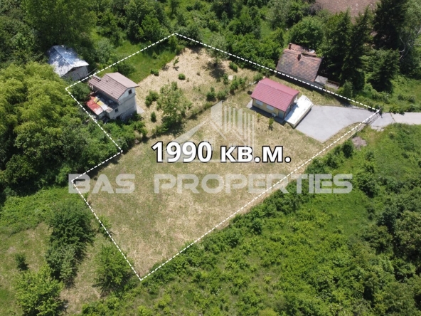 Парцел в Банкя - 1990 кв.м за 90 €/кв.м - Снимка #1