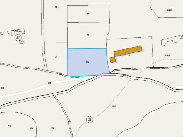 Земеделски имот в с. Правдино, Област Ямбол -  кв.м за 1 €/дка - Снимка #1