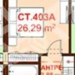 Дава се под наем Едностаен апартамент в Бургас, Сарафово - 26 кв.м за 42000 € - Снимка #1