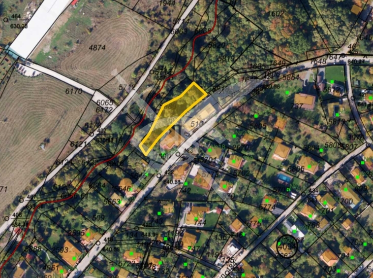 Парцел в София, Малинова долина - 1334 кв.м за 139 €/кв.м - Снимка #1