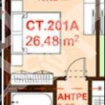 Едностаен апартамент в Бургас, Сарафово - 26 кв.м за 1616 €/кв.м - Снимка #1