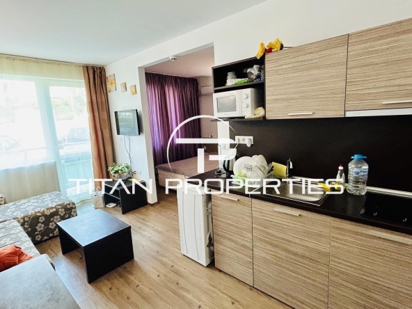 Дава се под наем Двустаен апартамент в Бургас, Сарафово - 45 кв.м за 357 € - Снимка #1