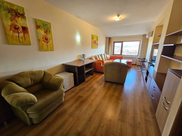 Дава се под наем Двустаен апартамент в Велинград - 58 кв.м за 382.5 € - Снимка #1