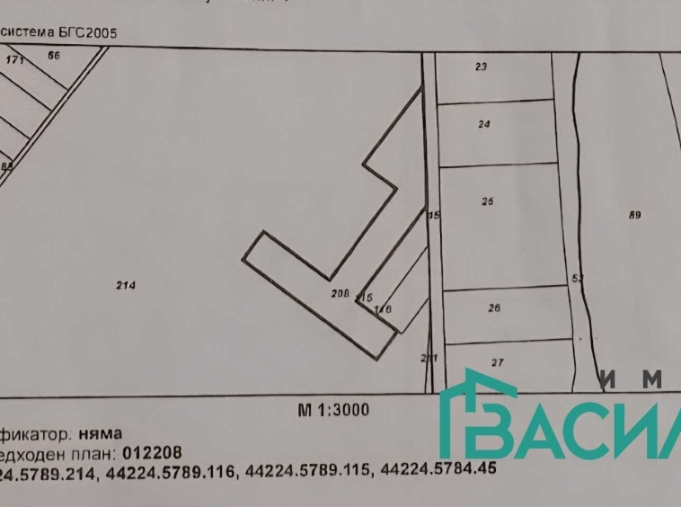 Парцел в София, Център - 5149 кв.м за 26 €/кв.м - Снимка #1