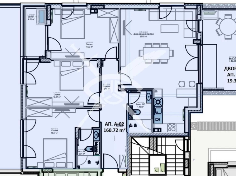 Многостаен апартамент в София, Младост 2 - 167 кв.м за 2051 €/кв.м - Снимка #1