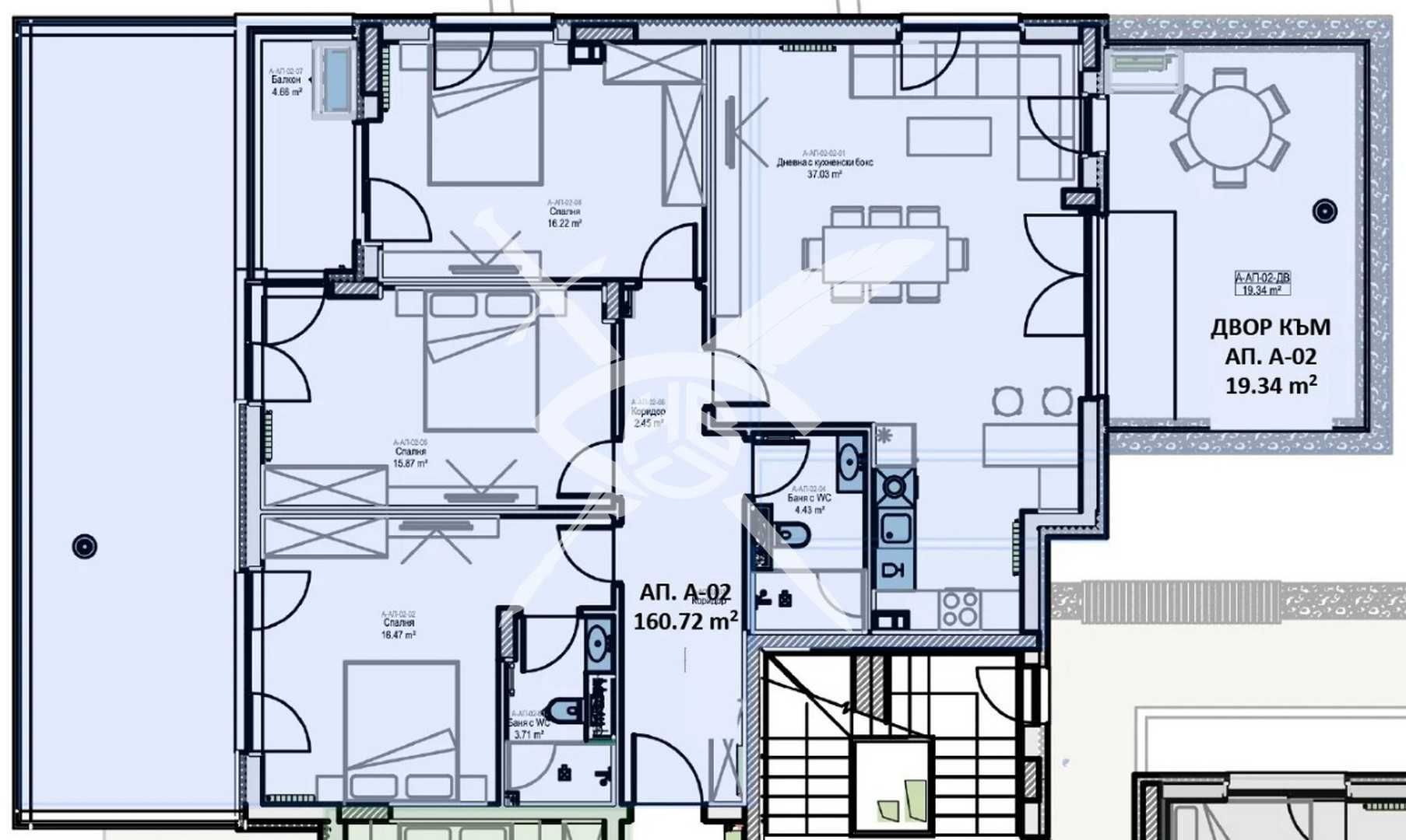 Многостаен апартамент в София, Младост 2 - 167 кв.м за 2051 €/кв.м - Снимка #1