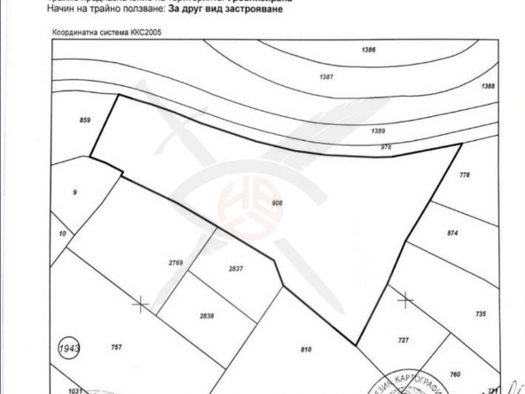 Парцел в София, Бояна - 5500 кв.м за 49 €/кв.м - Снимка #1