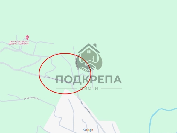 Парцел в с. Храбрино, Област Пловдив - 500 кв.м за 60 €/кв.м - Снимка #1