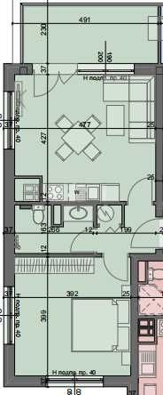 Двустаен апартамент в София, Кръстова вада - 76 кв.м за 2487 €/кв.м - Снимка #1