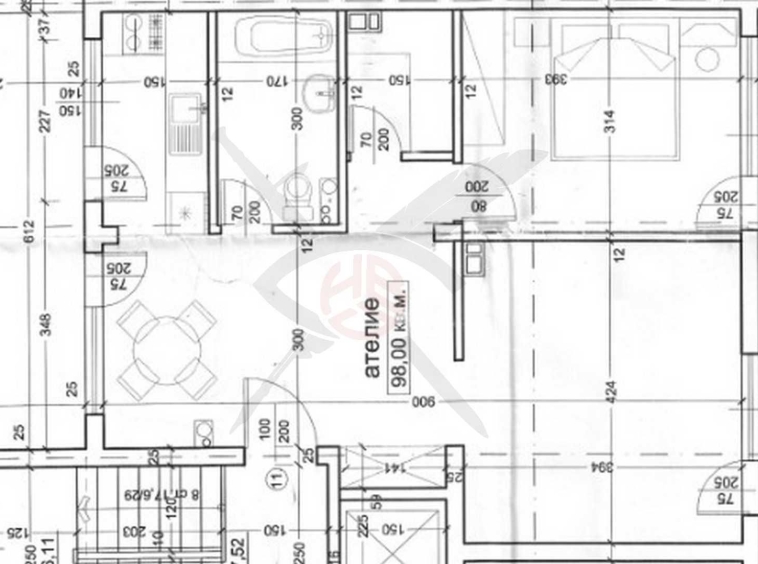 Тристаен апартамент в София, Манастирски ливади - 111 кв.м за 2198 €/кв.м - Снимка #1