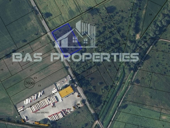 Парцел в с. Житен, Област София-град - 3756 кв.м за 70 €/кв.м - Снимка #1