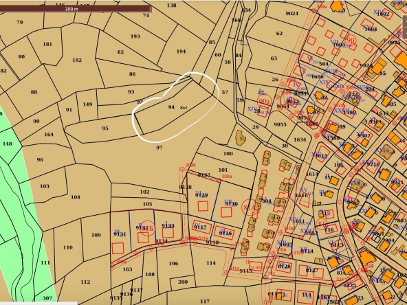 Парцел в София, Горна баня - 2752 кв.м за 130 €/кв.м - Снимка #1
