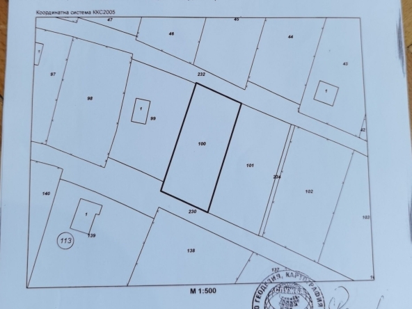 Парцел в Хасково, Дружба 1 - 500 кв.м за 50 €/кв.м - Снимка #1