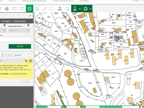 Парцел в Варна, Цветен квартал - 300 кв.м за 175 €/кв.м - Снимка #1