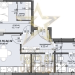 Тристаен апартамент в Пловдив, Тракия - 108 кв.м за 762 €/кв.м - Снимка #1