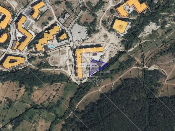 Парцел в Банско - 1391 кв.м за 70 €/кв.м - Снимка #1