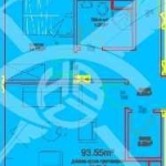Тристаен апартамент в Бургас, Меден рудник - зона А - 105 кв.м за 901 €/кв.м - Снимка #1