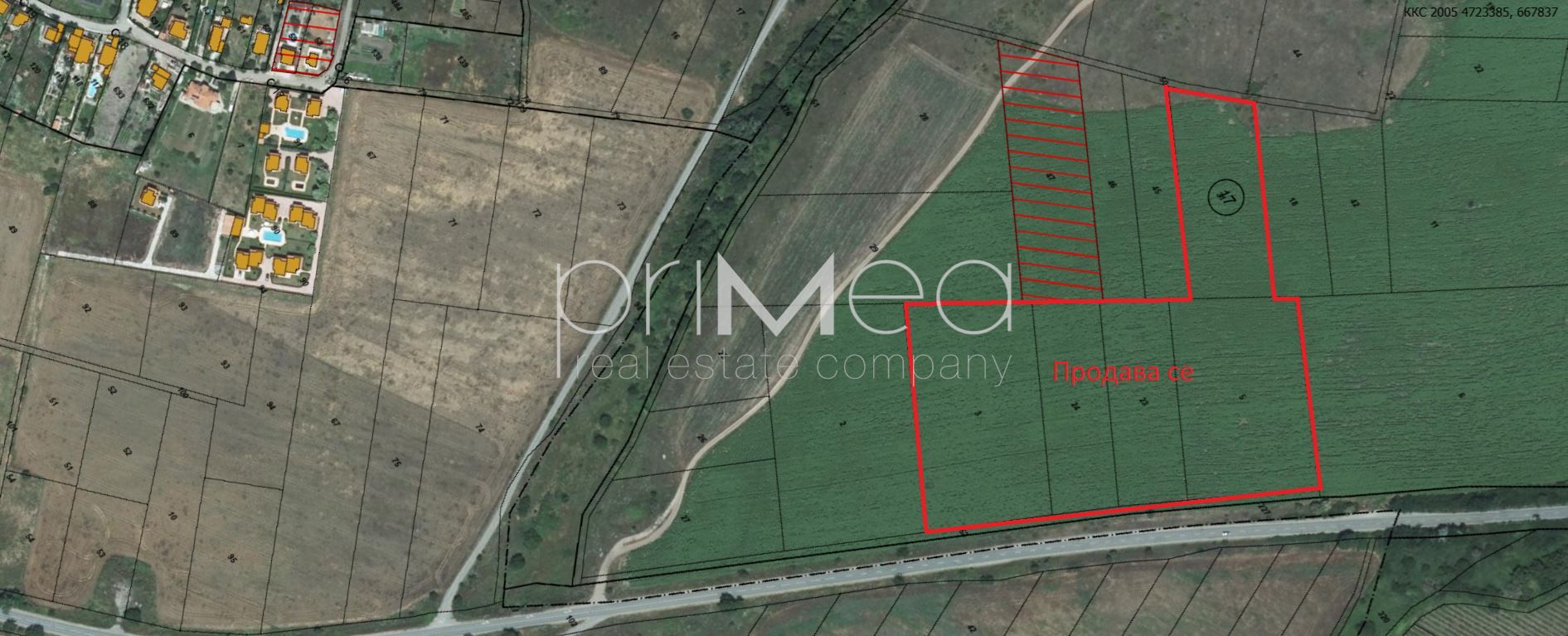 Парцел в с. Лъка, Област Бургас - 35050 кв.м за 2 €/кв.м - Снимка #1