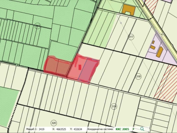 Земеделски имот в Пловдив, Коматево -  кв.м за 13380 €/дка - Снимка #1