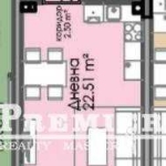 Едностаен апартамент в Бургас, Славейков - 46 кв.м за 1626 €/кв.м - Снимка #1