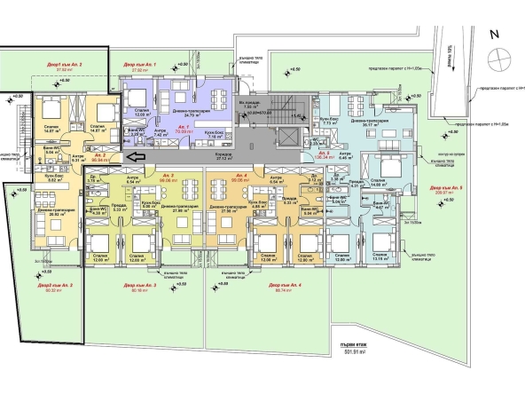 Тристаен апартамент в София, Лозенец - 97 кв.м за 2663 €/кв.м - Снимка #1