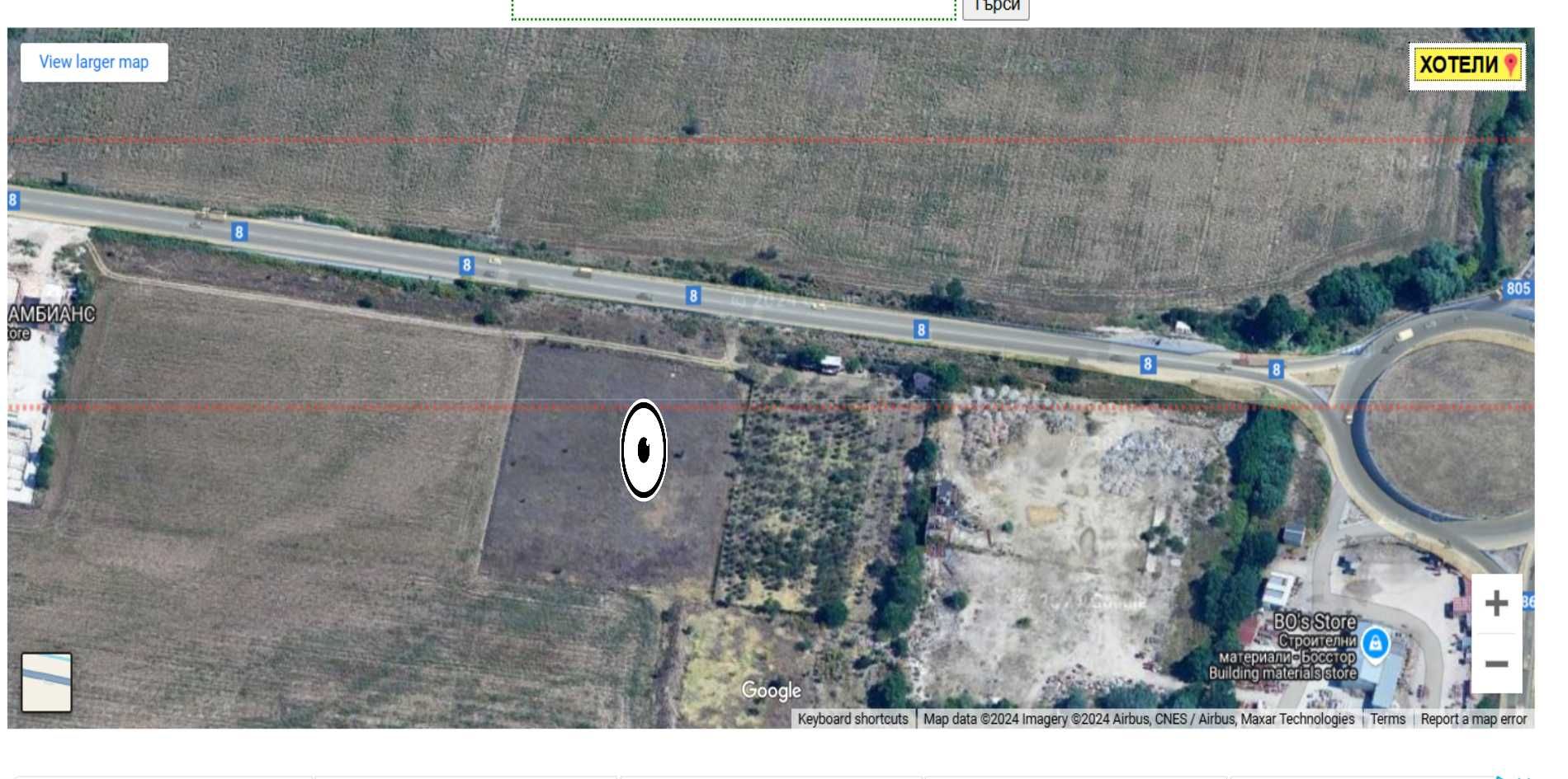 Парцел в Пловдив, Беломорски - 8000 кв.м за 120 €/кв.м - Снимка #1