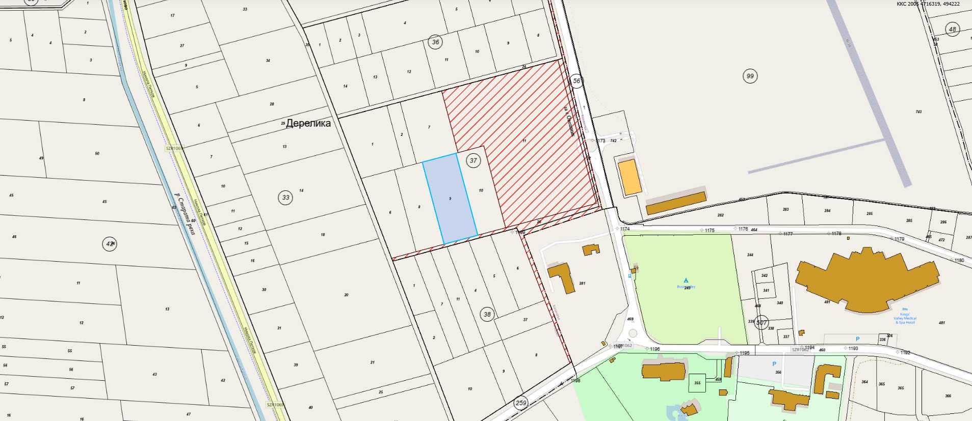 Парцел в Казанлък - 4839 кв.м за 35 €/кв.м - Снимка #1