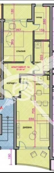 Двустаен апартамент в Поморие - 81 кв.м за 1618 €/кв.м - Снимка #1
