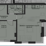 Двустаен апартамент в Пловдив, Кючук Париж - 59 кв.м за 735 €/кв.м - Снимка #1