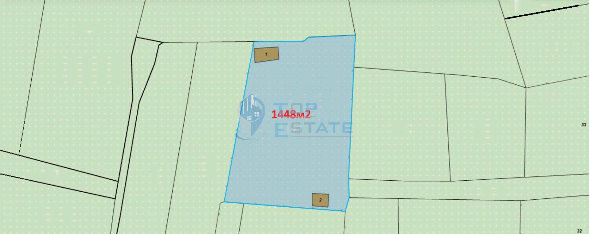 Парцел в Горна Оряховица - 1448 кв.м за 18 €/кв.м - Снимка #1