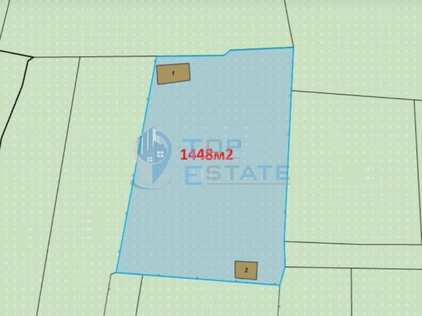 Парцел в Горна Оряховица - 1448 кв.м за 36 €/кв.м - Снимка #1