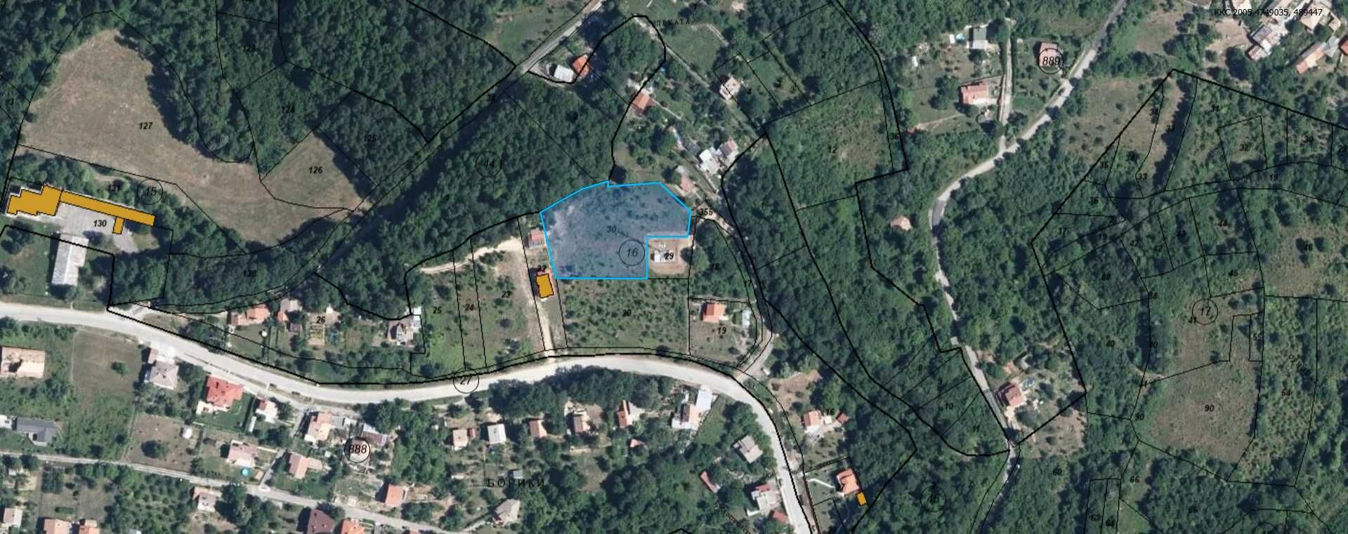 Парцел в с. Борики, Област Габрово - 3264 кв.м за 3 €/кв.м - Снимка #1