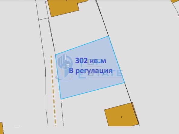 Парцел в Горна Оряховица - 302 кв.м за 37 €/кв.м - Снимка #1