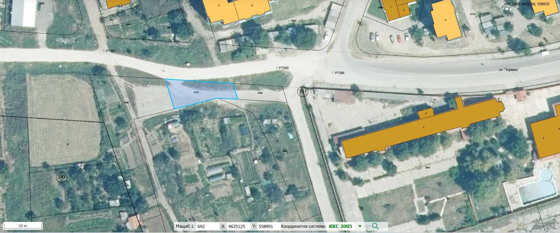 Парцел в Свиленград - 393 кв.м за 156 €/кв.м - Снимка #1