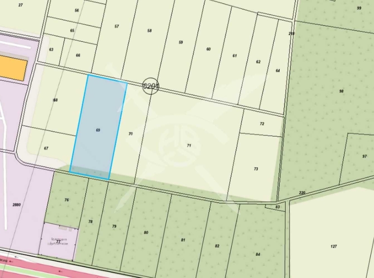 Парцел в Нови Искър - 6250 кв.м за 77 €/кв.м - Снимка #1