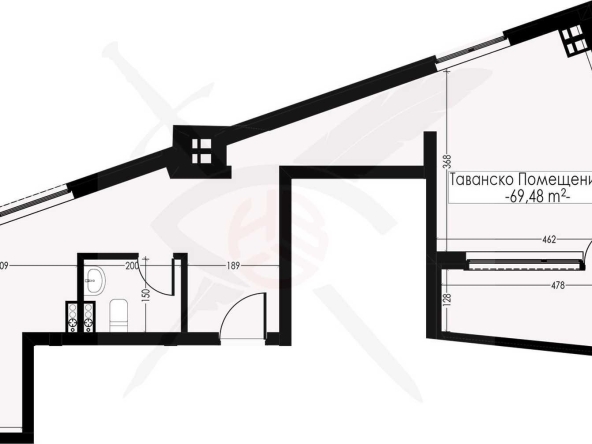 Ателие в Варна, Възраждане 1 - 83 кв.м за 1196 €/кв.м - Снимка #1
