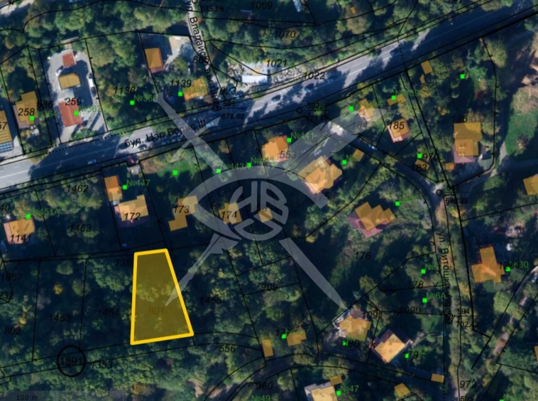 Парцел в София, Княжево - 1080 кв.м за 59 €/кв.м - Снимка #1