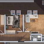 Тристаен апартамент в София, Дружба 1 - 87 кв.м за 1632 €/кв.м - Снимка #1